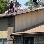 Roof repair work by Eagleview Roofing Systems in Niceville, FL
