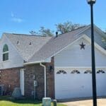 Metal roof installation by Eagleview Roofing Systems