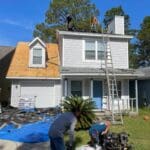 Chimney leak repair by Eagleview Roofing Systems in Niceville.