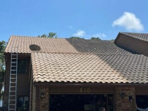 Fort Walton Beach tile roof cleaning